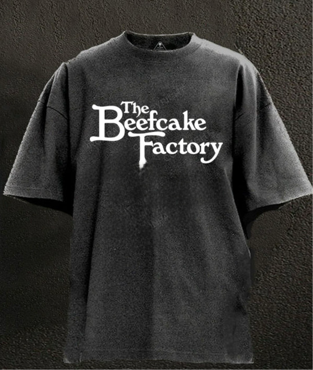 THE BEEFCAKE FACTORY WASHED GYM SHIRT