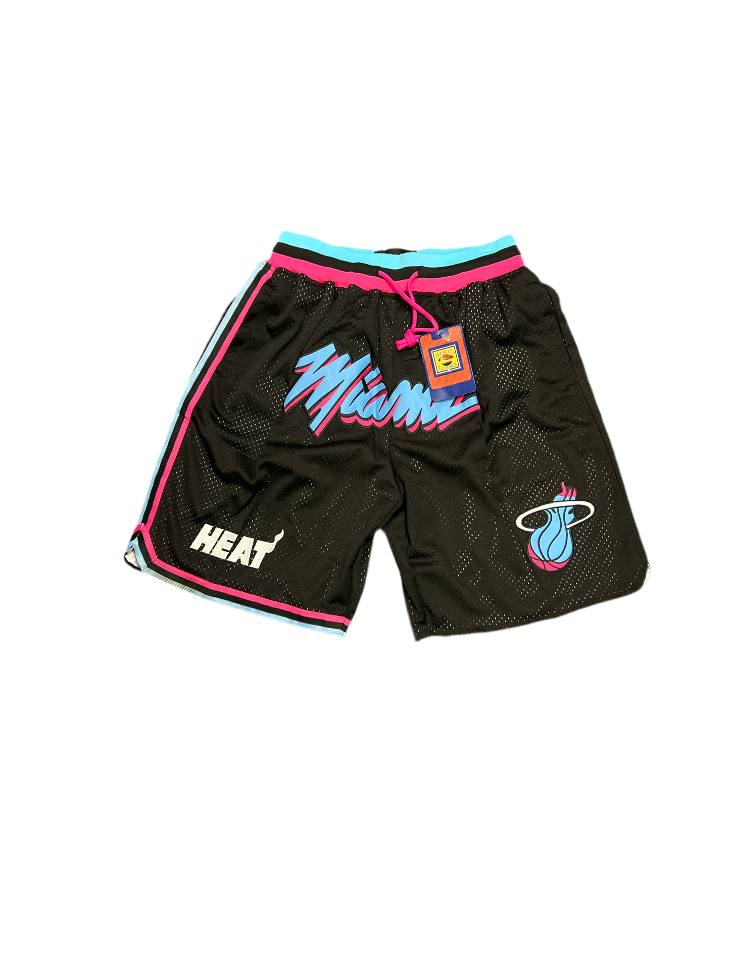 Hardwood Classics Miami Heat Basketball Shorts Size: XL