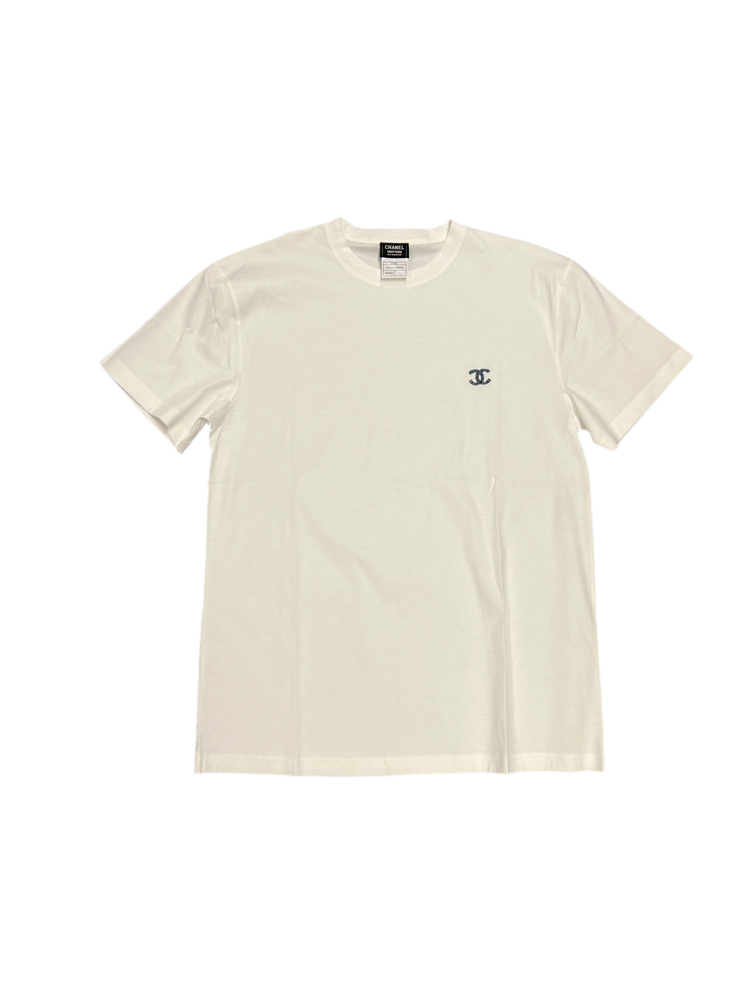 Chanel Basic Men’s White T-Shirt   Size: Large