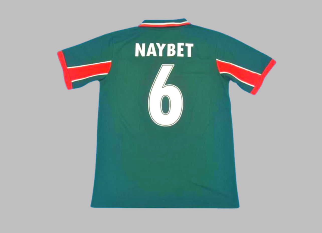 MOROCCO 1998 NAYBET 6 WORLD CUP JERSEY Size M