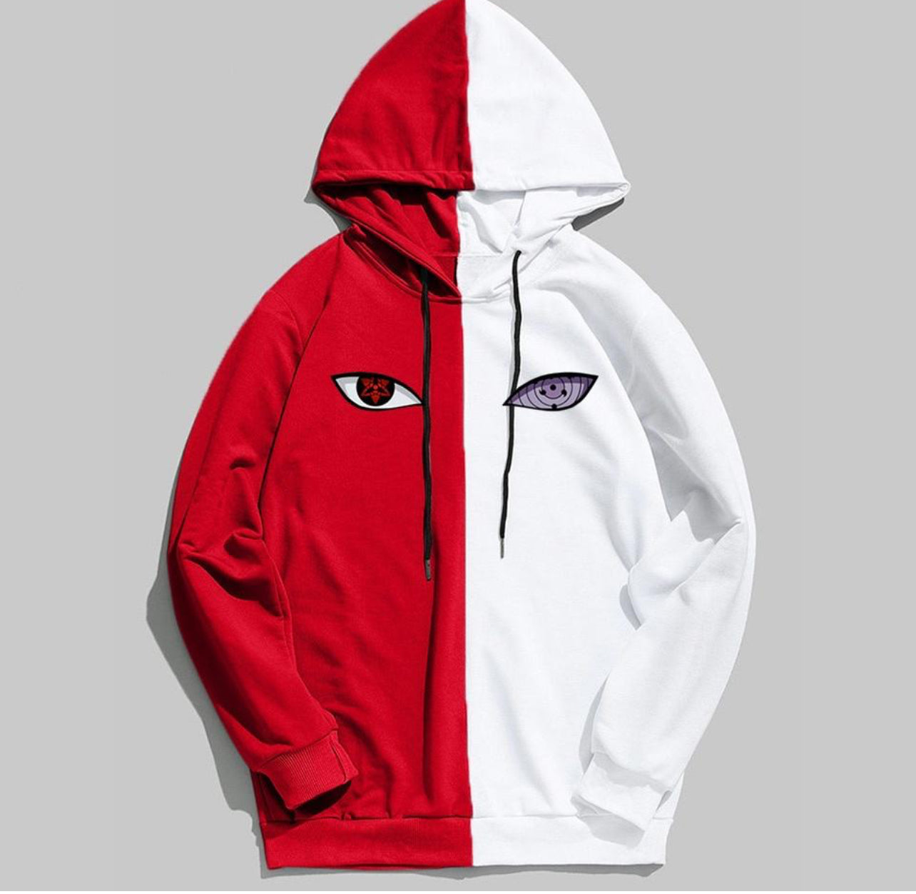 Naruto Sharingan Double Color Hoodie