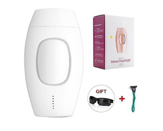 Permanent Ipl Laser Epilator For Women - Painless Electric Hair Removal With 600,000 Flashes