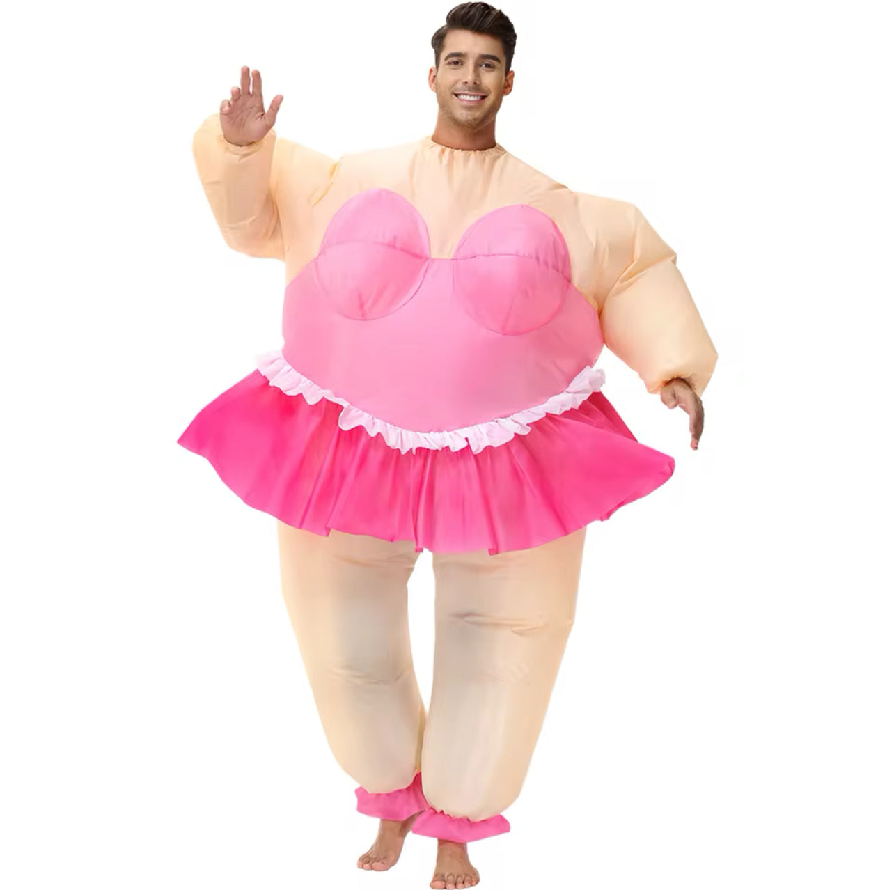 Mens Inflatable Ballerina costume