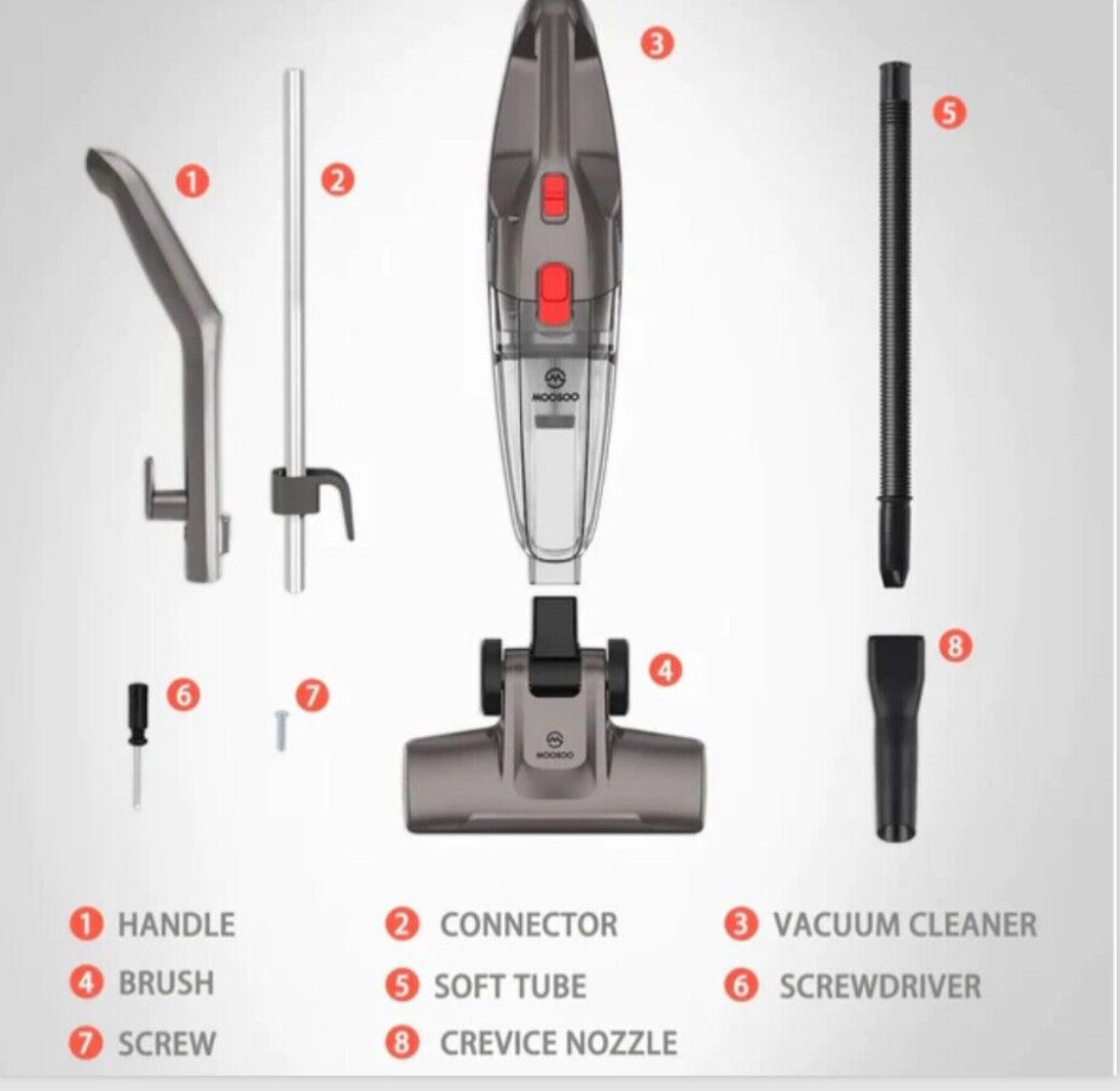 MOOSO LT450 VACUUM CLEANER UPWRIGT- UPWRIGHT VACUUM CLEANER