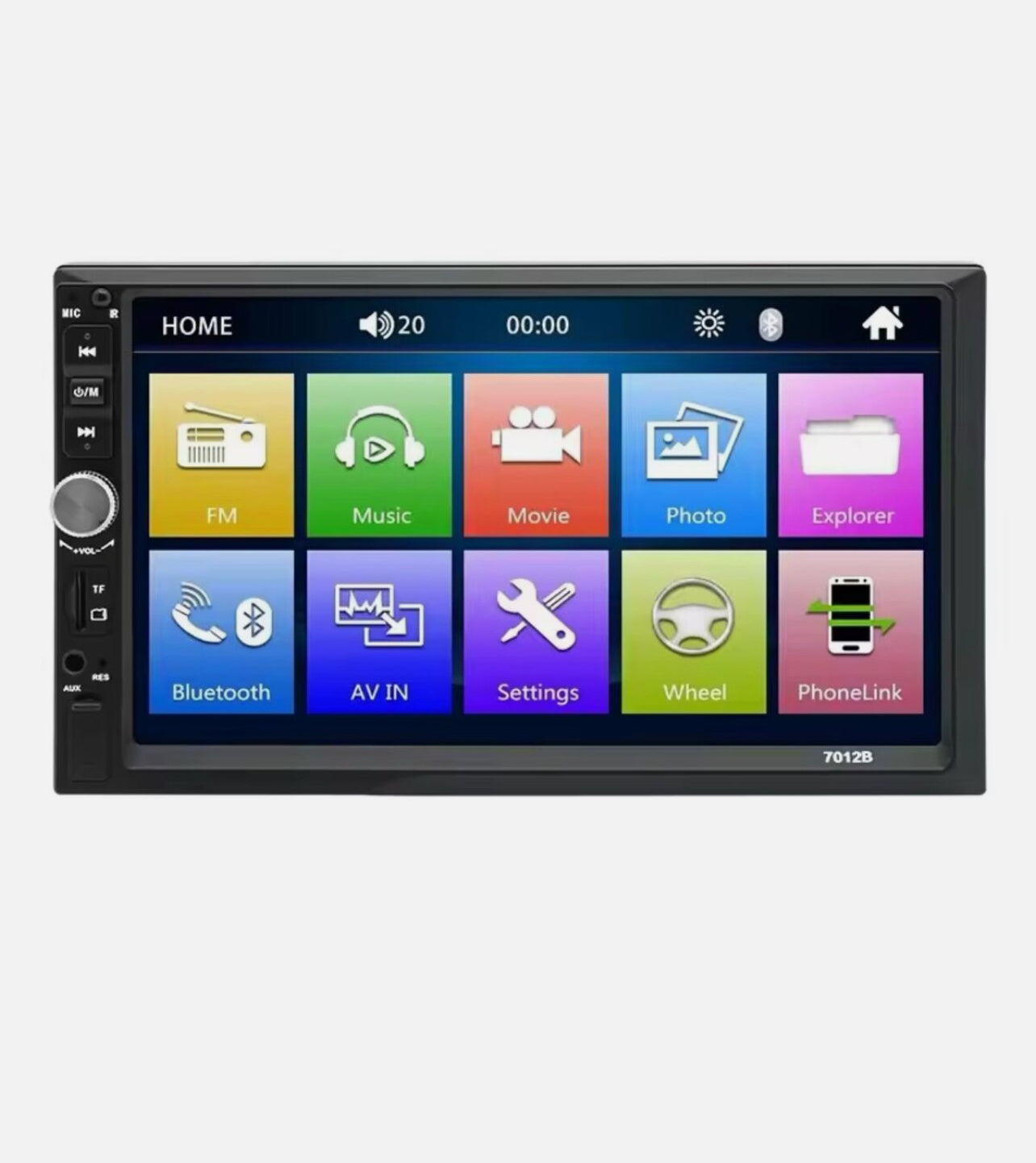 7012B 7 inch car MP5 player car Bluetooth + Carplay