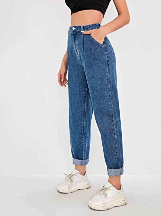 Womens small high waisted denim jeans