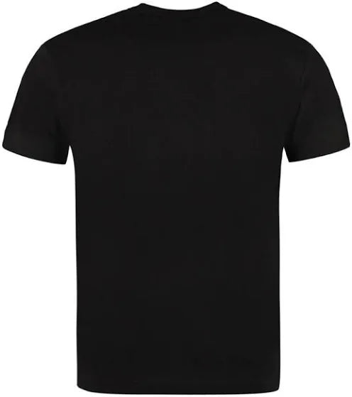 COMME DES GARÇONS PLAY GOLD EMBLEM T-SHIRT BLACK               Size: Medium