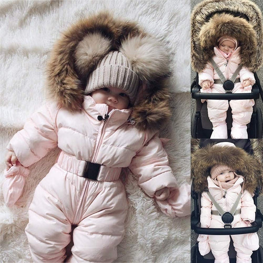 Thick Jumpsuit Romper Baby Snowsuit