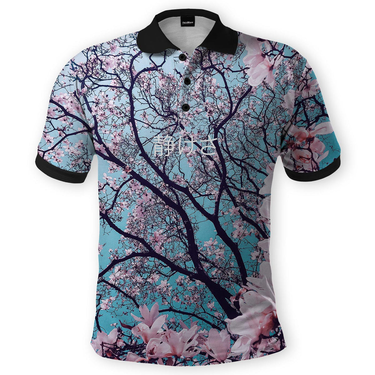 Fresh Hoods Cherry Blossom Polo Shirt