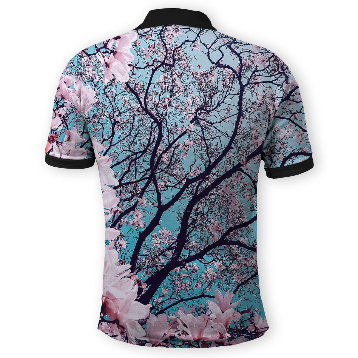 Fresh Hoods Cherry Blossom Polo Shirt