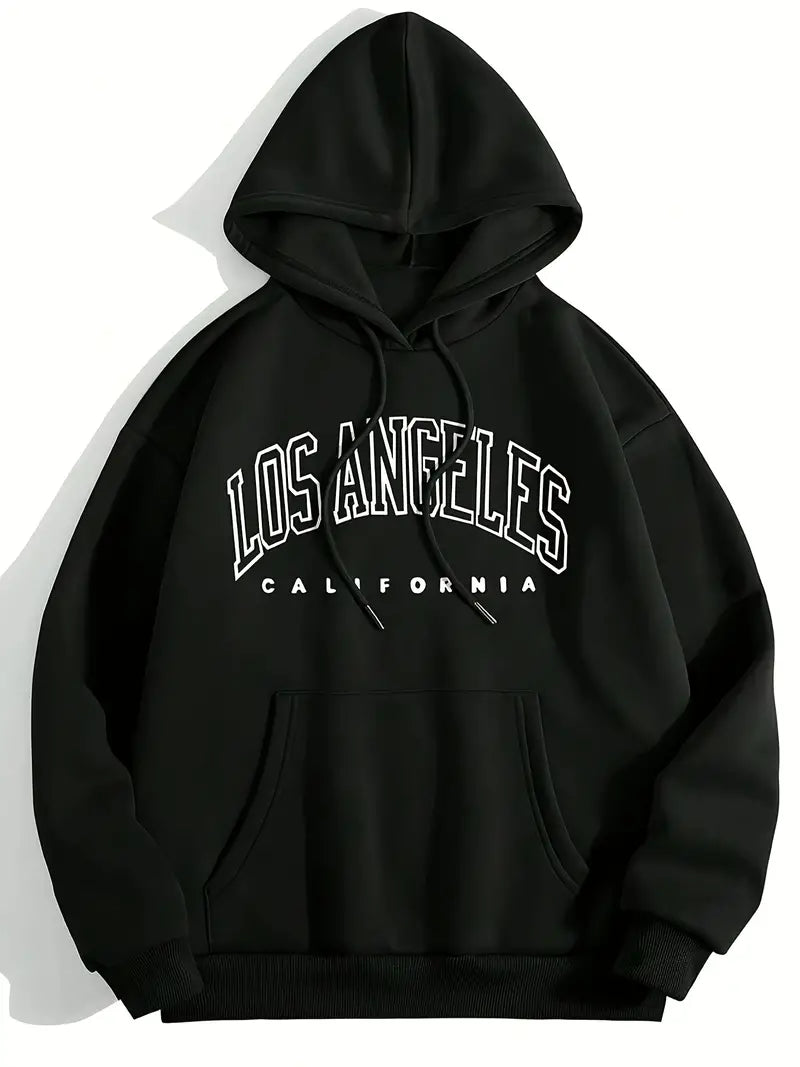 Los Angeles California Drawstring Hoodie