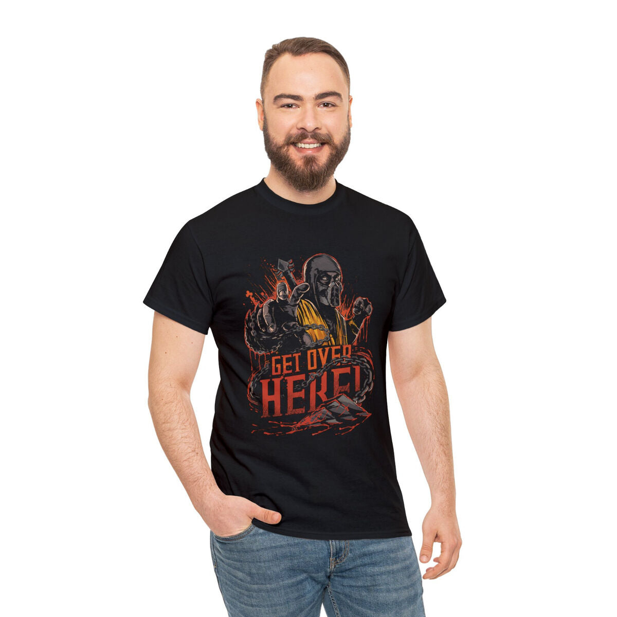 Scorpion classique GET OVER HERE ! T-Shirt