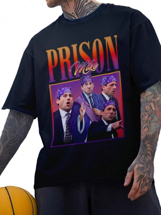 Retro Prison Mike Shirt, The Office Shirt,Michael Scott Shirt, The Office Tee