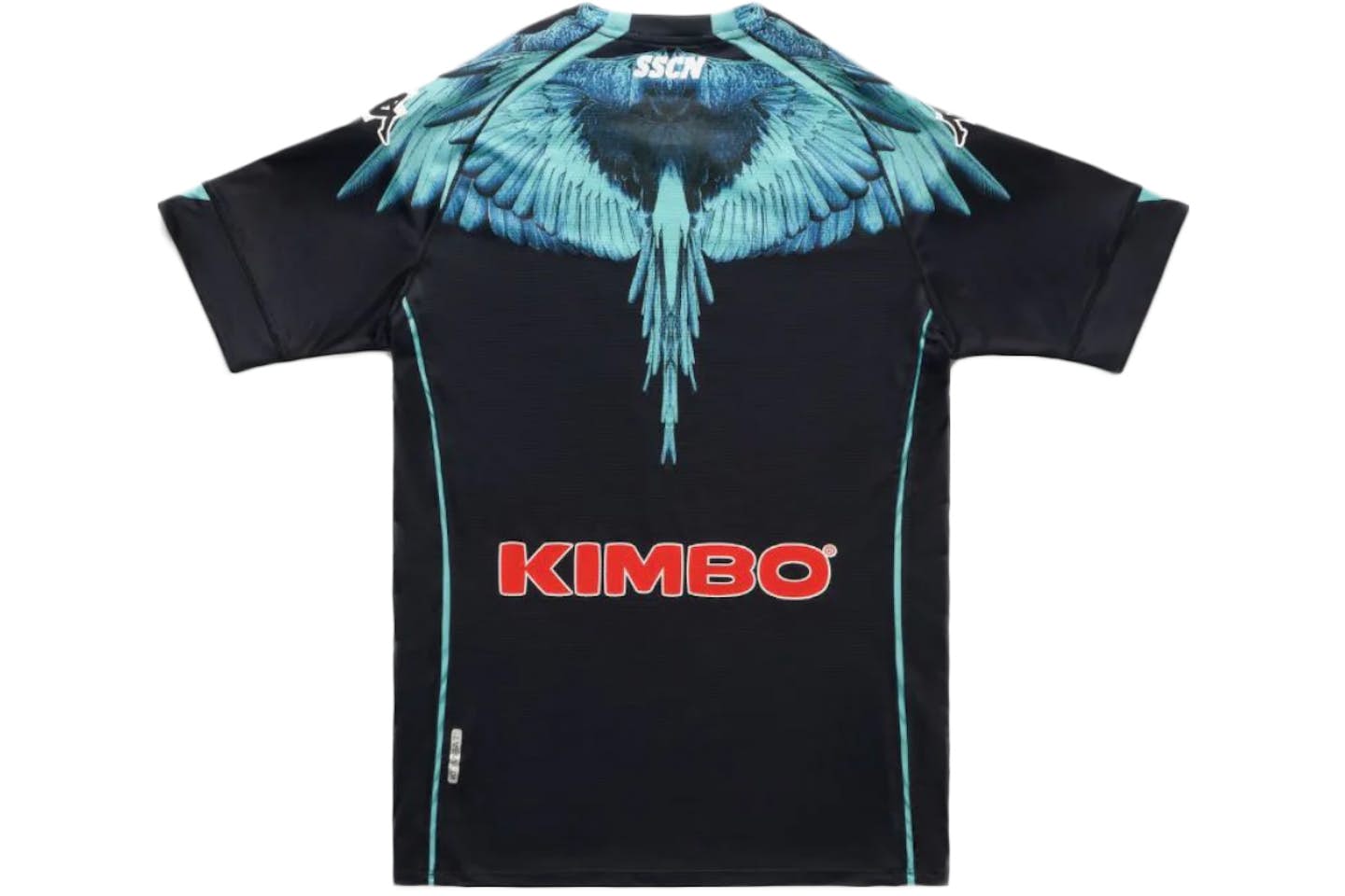 Kappa Wings Football Jersey Black/Light Blue