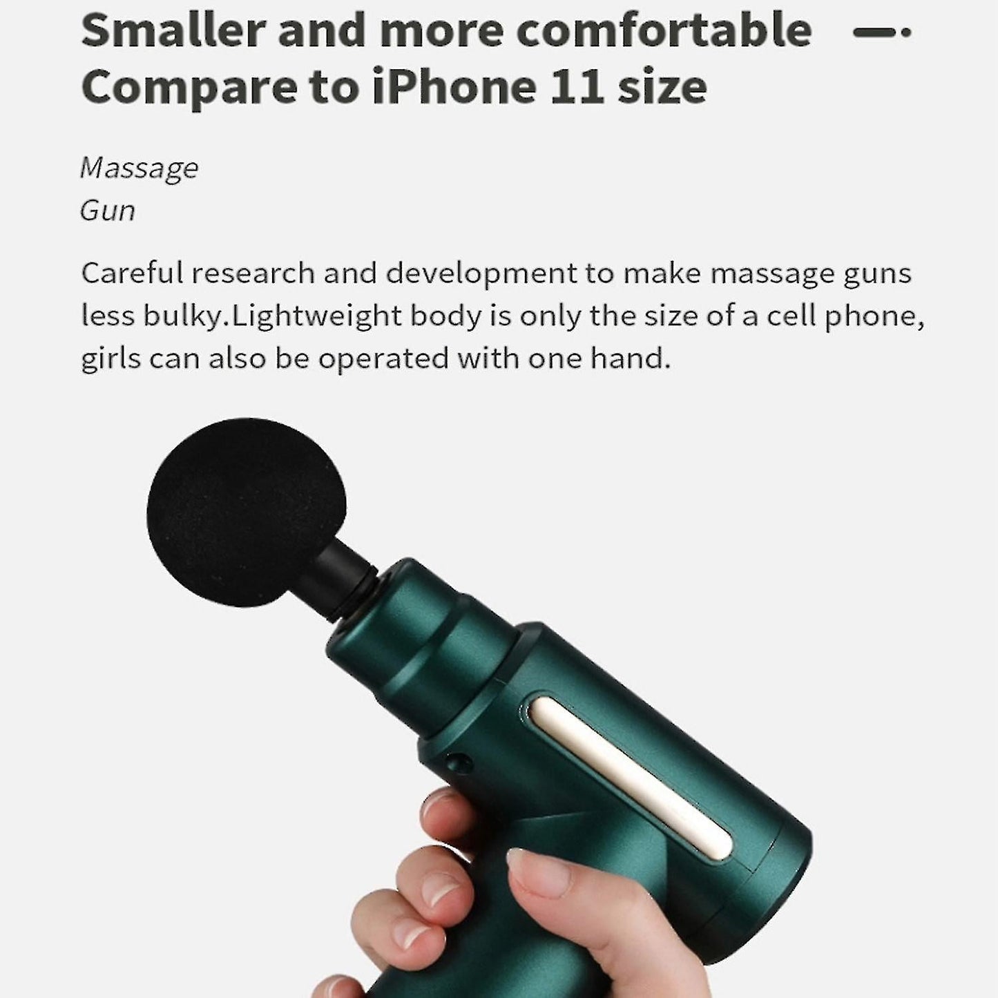 Massage Gun With 4 Massage Heads 6 Gears