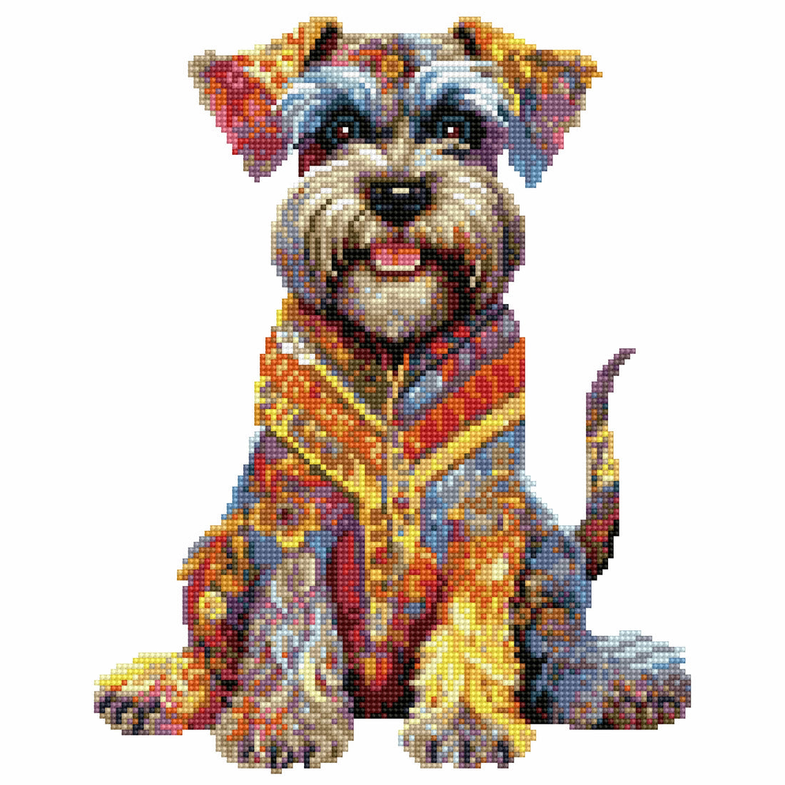 Schnauzer Dog - Diamond Painting Kit