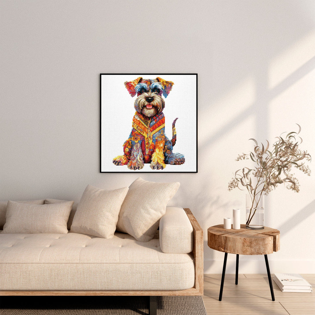 Schnauzer Dog - Diamond Painting Kit