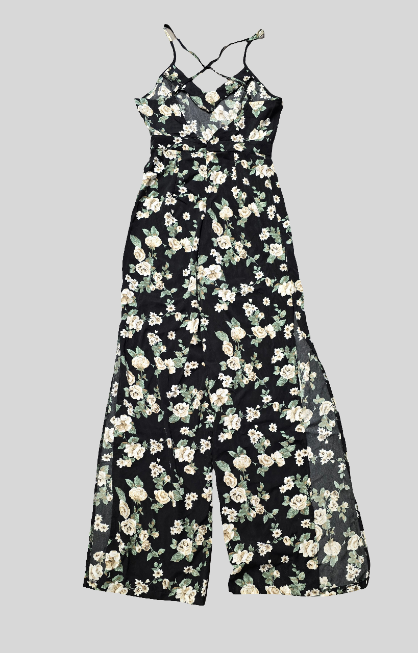 Womens floral summer jumpsuit