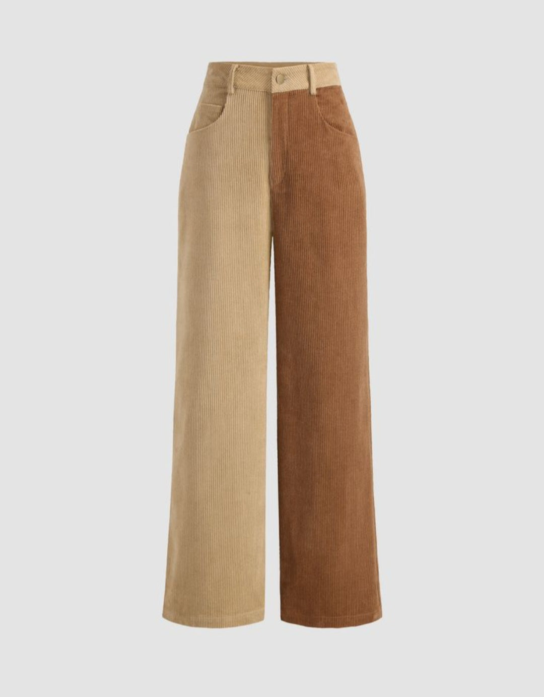 CIDER Two Tone Cordrouy Pants