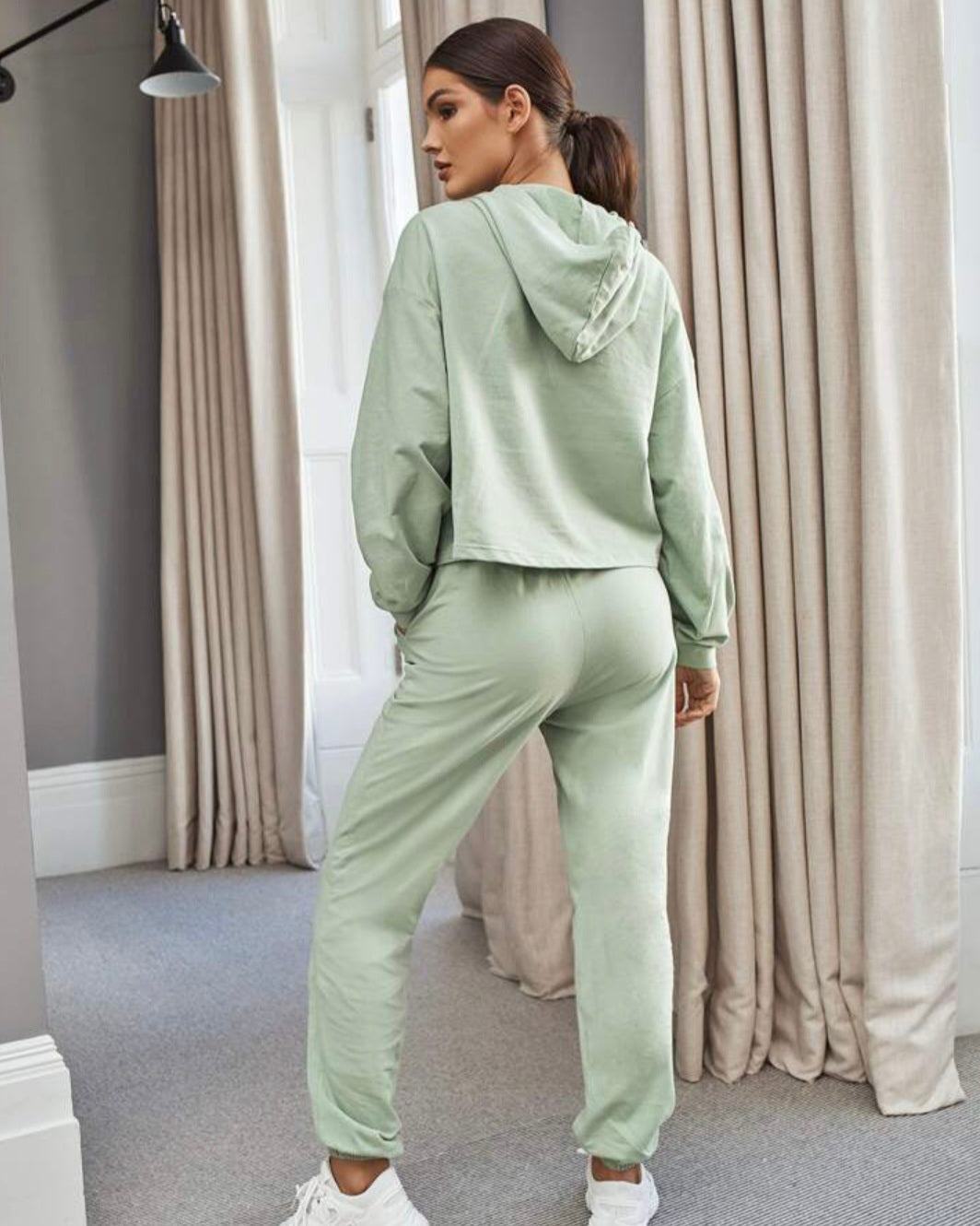 Womens 2pc cotton tracksuit